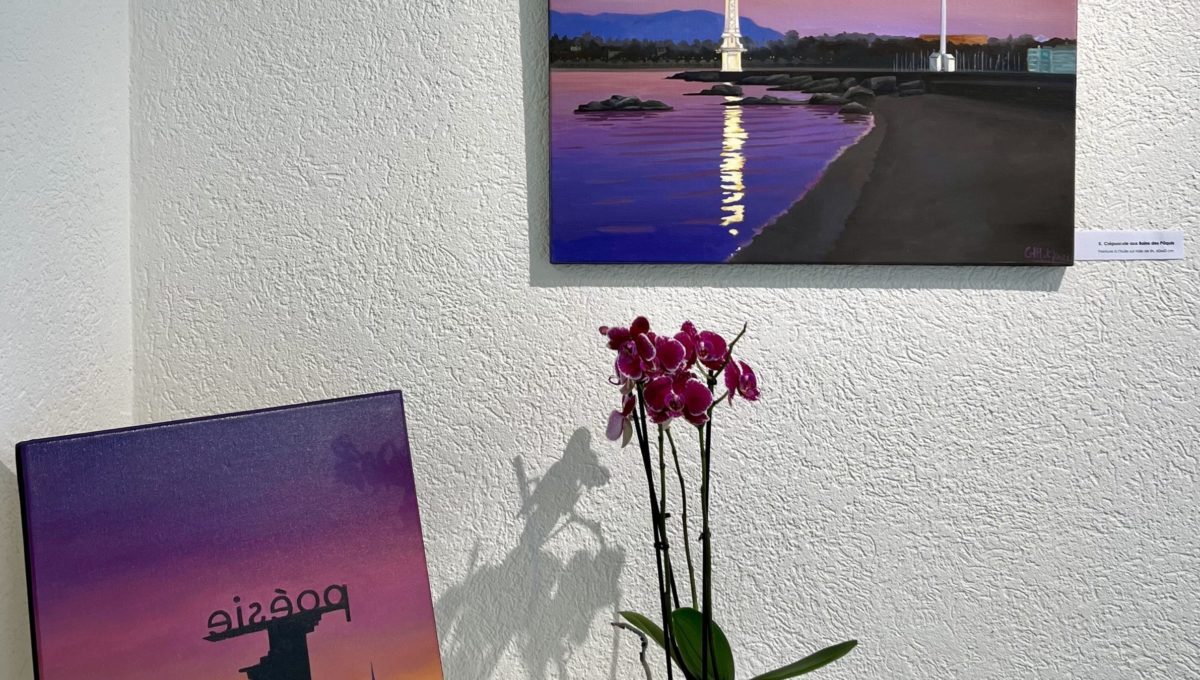 Exposition de peintures à Carouge