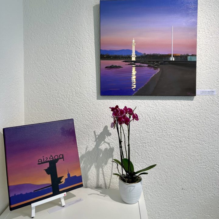 Exposition de peintures à Carouge